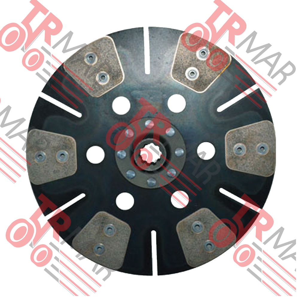 6 Pad Bronze Pto Disc 10 