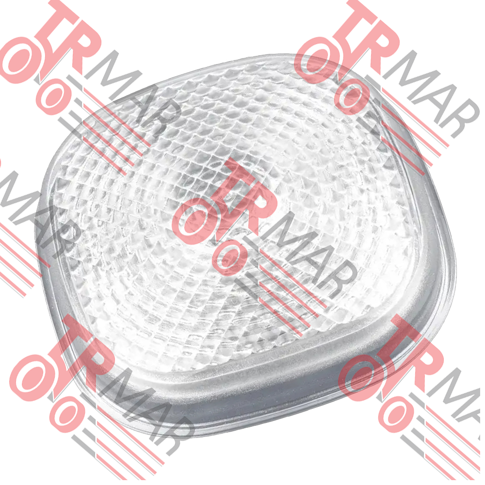 Rear Lamp Lens - White