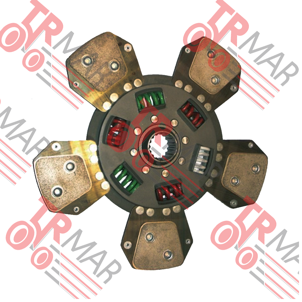 5 Pad Bronze Clutch Disc 17