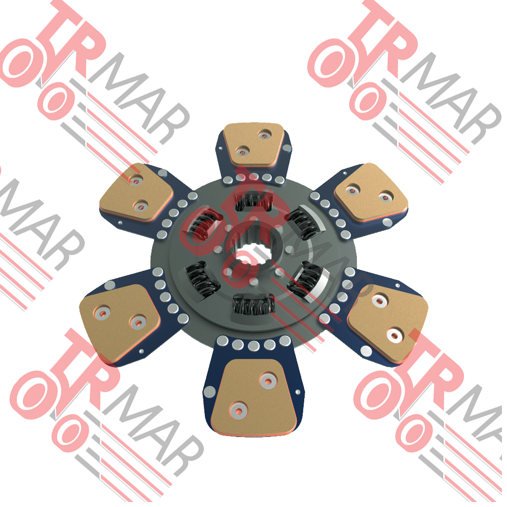 6 Pads Bronz Debriyaj Diski 12