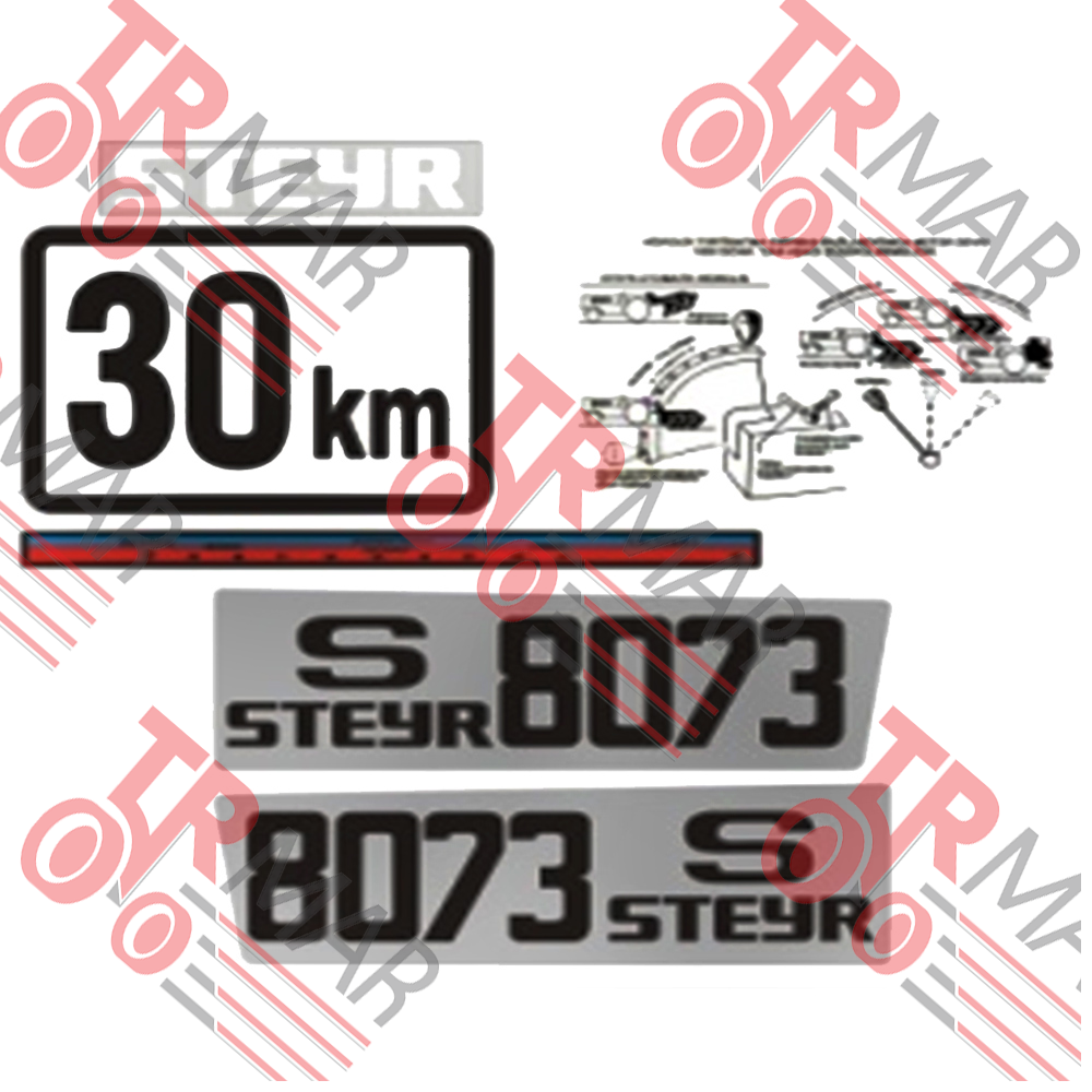 Decal Set, Senary