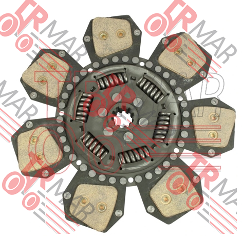 Clutch Plate 13 15T 7 Pad