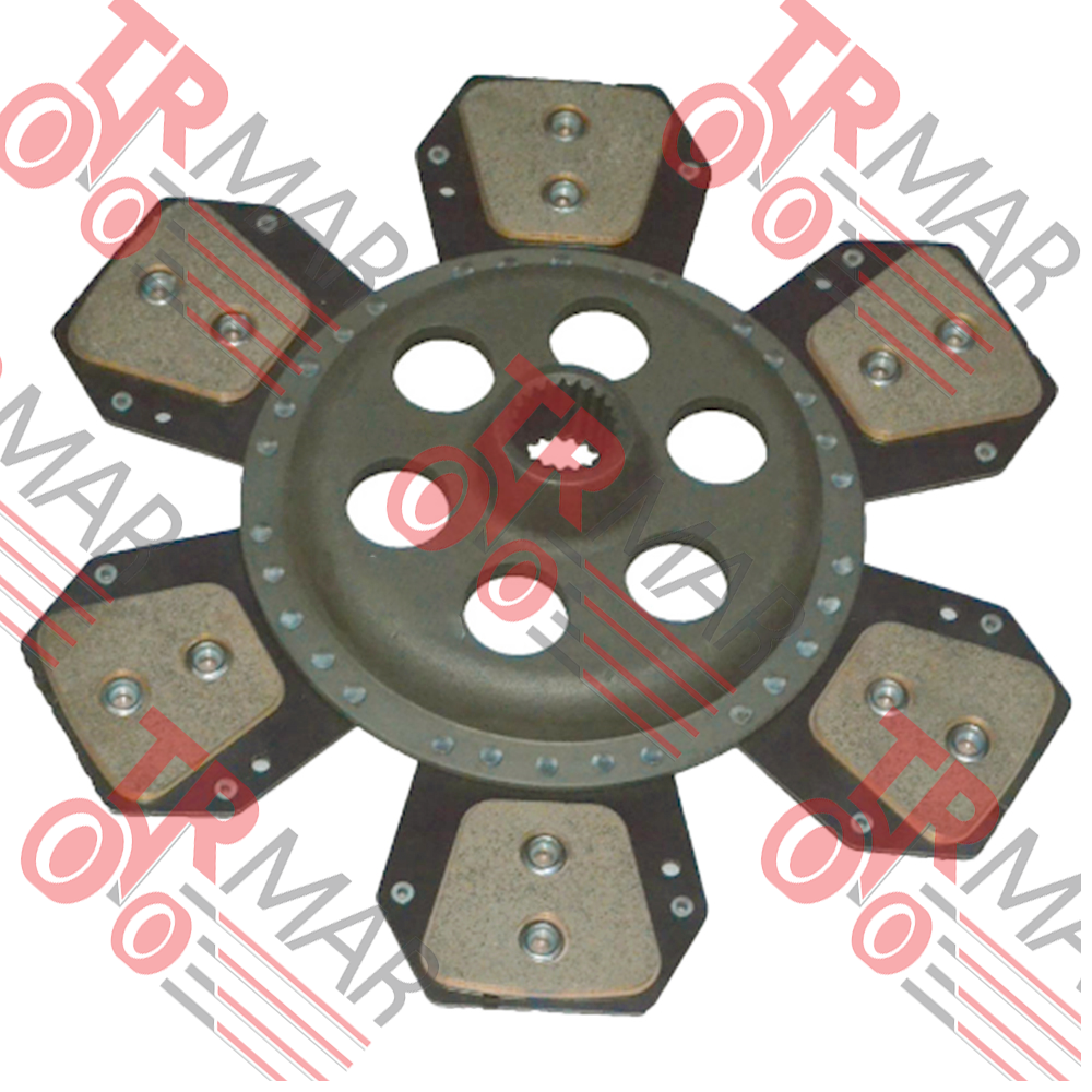 6 Pad Bronze Clutch Disc 21