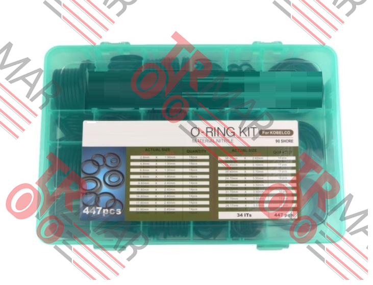 Oring Kit 447 Pcs 90 Shore