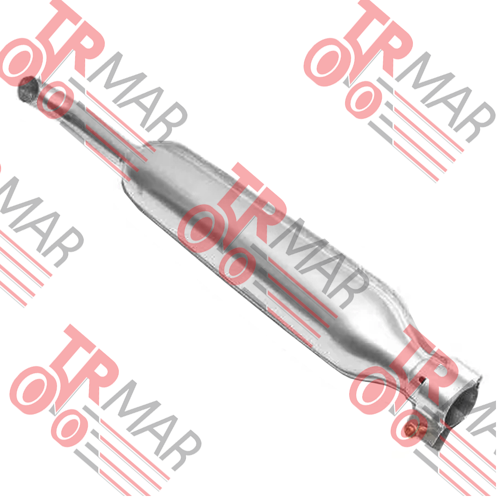 Muffler, W/Painted