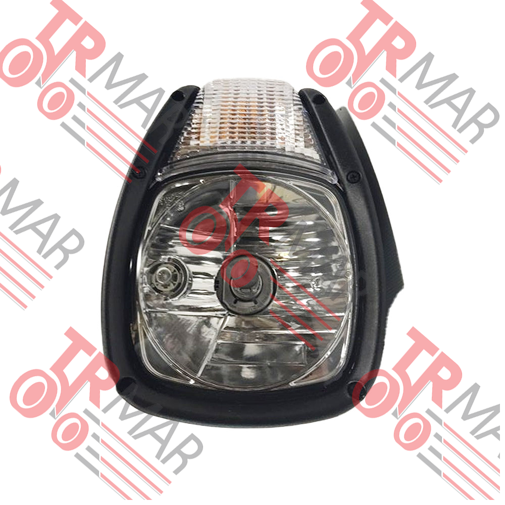 Front Headlight W/Bulb, Socket